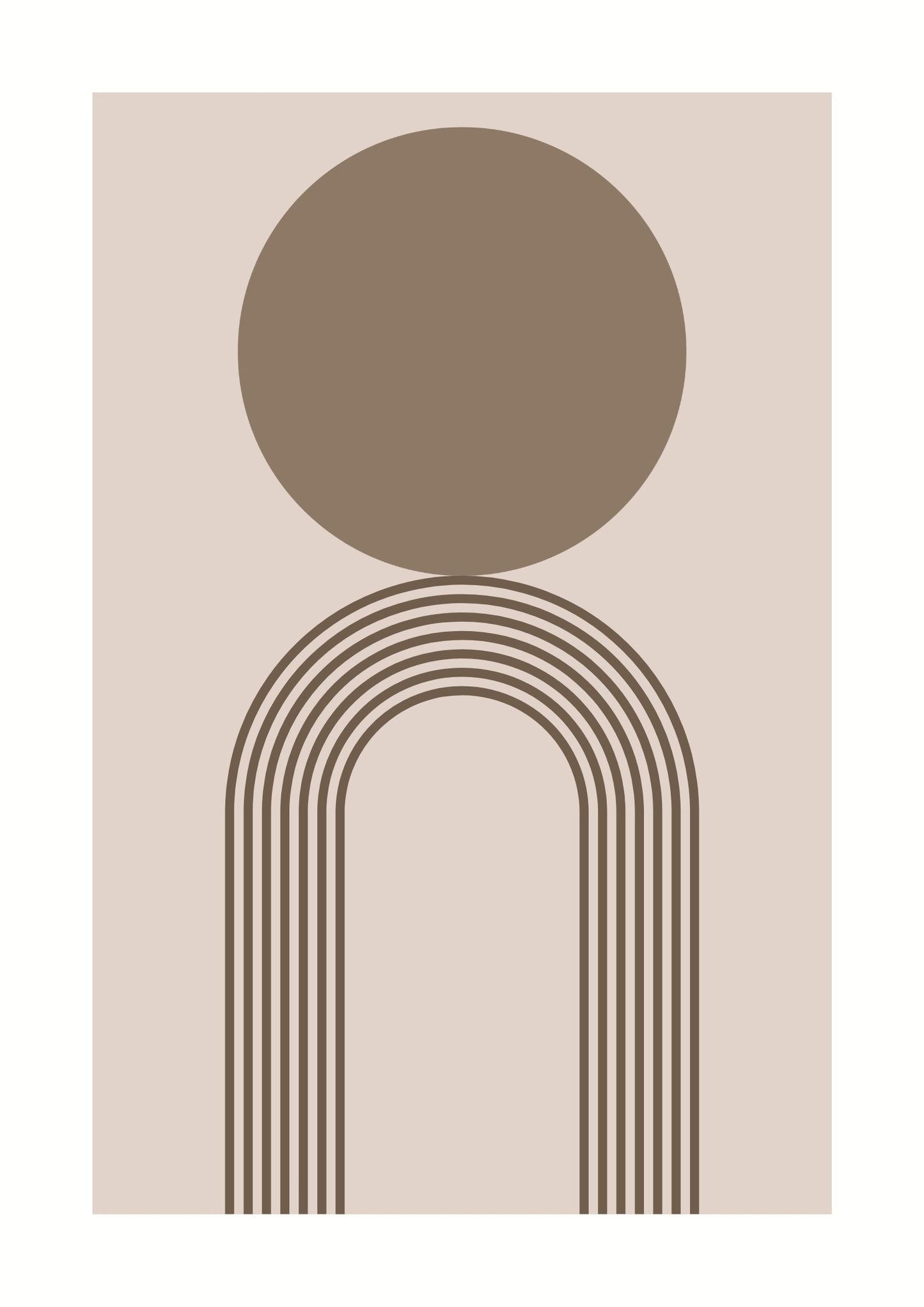 Rise Chocolate - Digital Print